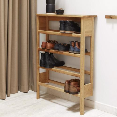 FORM & REFINE（フォームアンドリファイン） A Line Shoe Rack（エーライン シューラック）W720mm オークの画像