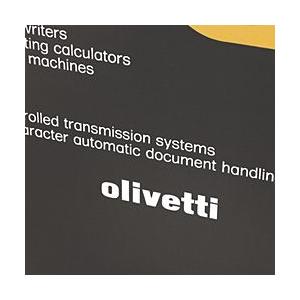 Olivetti(オリベッティ)「Information is figures Information