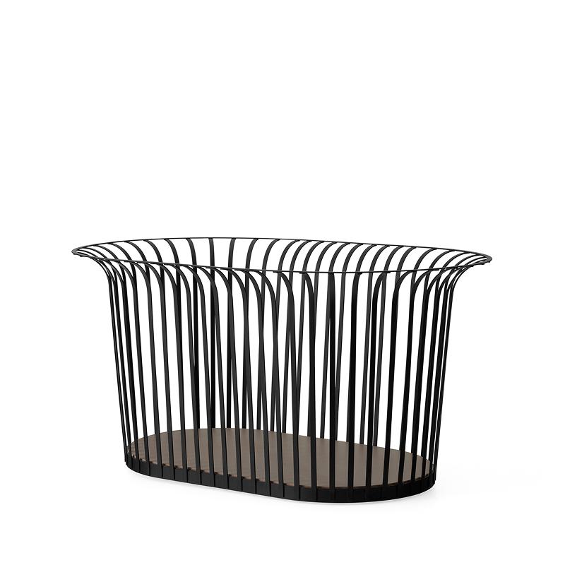 新品 オドー コペンハーゲン リボンバスケット ブラック Audo Copenhagen（オドー・コペンハーゲン）バスケット Ribbon Basket