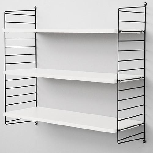 string(ストリング)壁掛け収納 「system BASIC 78×30」ホワイト