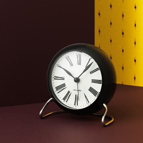 ARNE JACOBSEN（アルネ ヤコブセン） 置時計 Roman（ローマン） 110mm