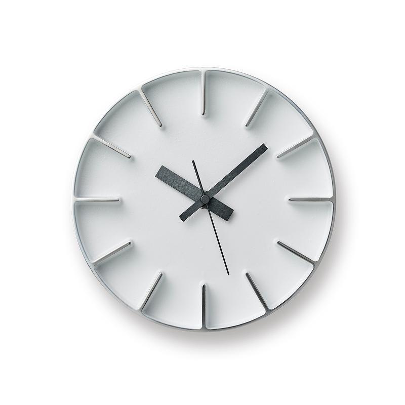 Lemnos（レムノス） 掛時計 Edge Clock Φ290mm（エッジ）ホワイト