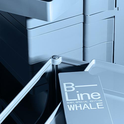 Joe Colombo（ジョエ・コロンボ） B-LINE（ビーライン）収納ワゴン