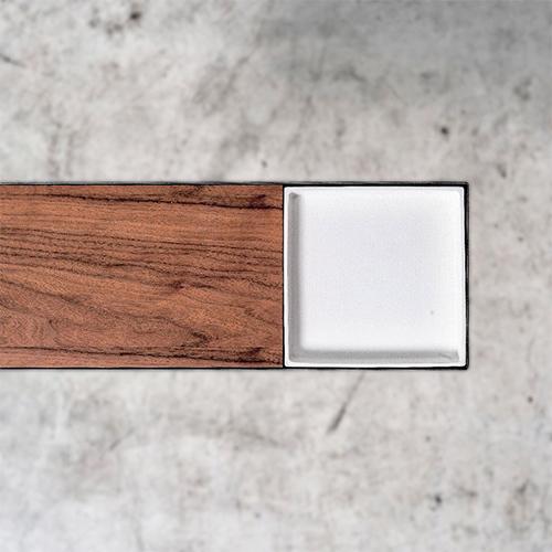 DUENDE ホワイト サイドテーブル DUENDE（デュエンデ）TRE SIDE TABLE｜シンプルながらもアーキテクトな