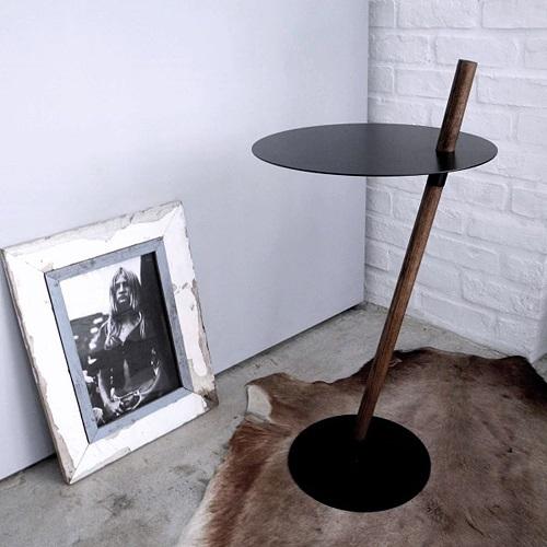 サイドテーブル・ナイトテーブル・ローテーブル DUENDE TUBE&ROD oil stain DUENDE DUENDE(デュエンデ)サイドテーブル TUBE&ROD OIL STAIN