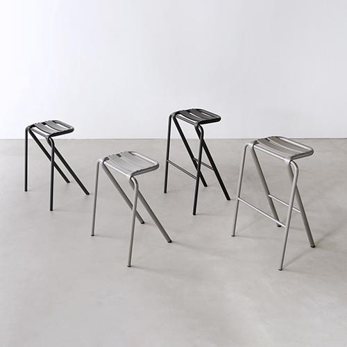 DUENDE（デュエンデ） スツール BENT STOOL ブラック H530mm