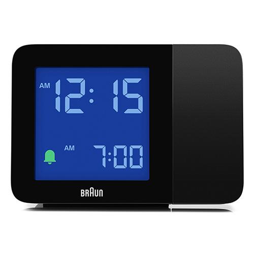 BRAUN（ブラウン）置時計 BRAUN Digital Projection Alarm Clock BC15B ブラック