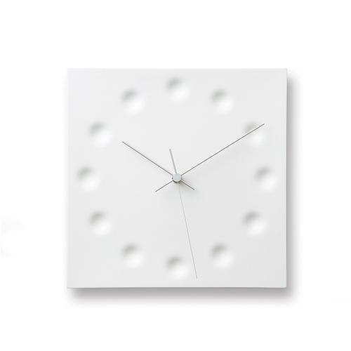掛時計 磁器製 Lemnos Drops draw the existance Lemnos（レムノス） 掛時計 Drops draw the existance(ドロップス