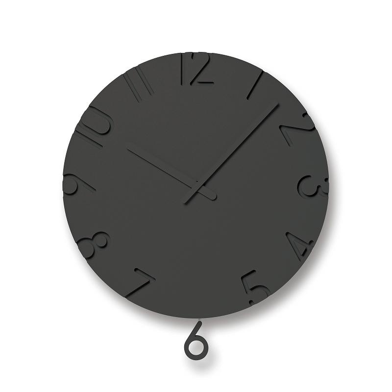 Lemnos（レムノス） 掛時計 CARVED SWING COLORED（カーヴド