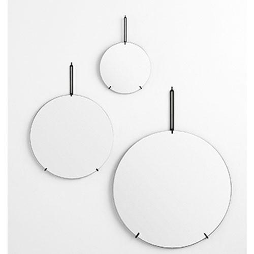 MOEBE(ムーベ)ブラック 50cm WALL MIRROR(ウォールミラー) : YAMAGIWA