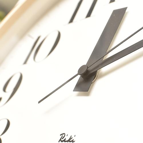 Lemnos（レムノス） 掛時計 RIKI CLOCK(リキ クロック)細字 : YAMAGIWA