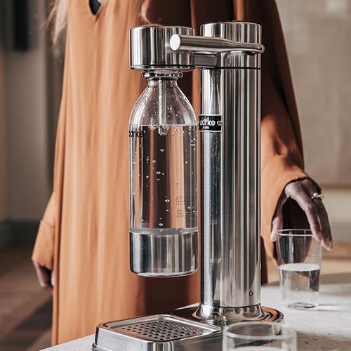 aarke（アールケ） 炭酸ソーダマシン Carbonator III スチールシルバー