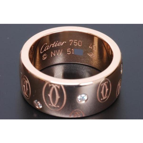 Cartier（カルティエ） ハッピーバースデー ダイヤ リング LM ワイド