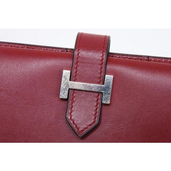 HERMES エルメス ベアンクラシック 長財布 ボックスカーフ HERMES（エルメス） ベアン クラシック ボックスカーフ 長財布