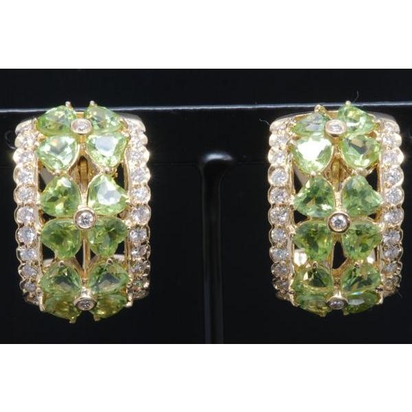 ポンテヴェキオ K18ゴールドダイヤモンドピアス 0.86ct