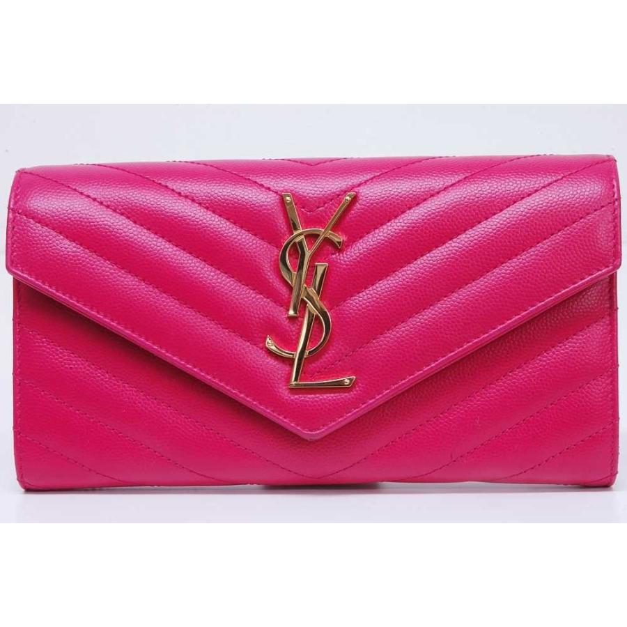 34 割引オレンジ系 New限定品 サンローラン ベビーピンク 財布 二つ折 折り財布 小物オレンジ系 Blog Abramge Com Br