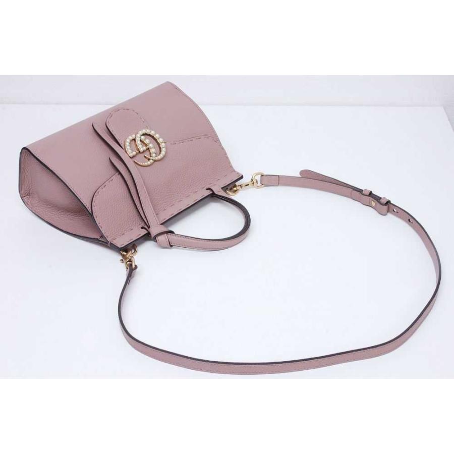 【極美品】GUCCI グッチ GGマーモント レザー 2WAYハンドバッグ GUCCI - グッチ GUCCI GG マーモント レザー 2way ショルダー
