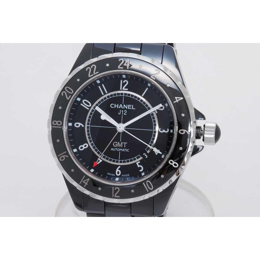 CHANEL（シャネル） H2012 J12 GMT ブラックハイテクセラミック メンズ 