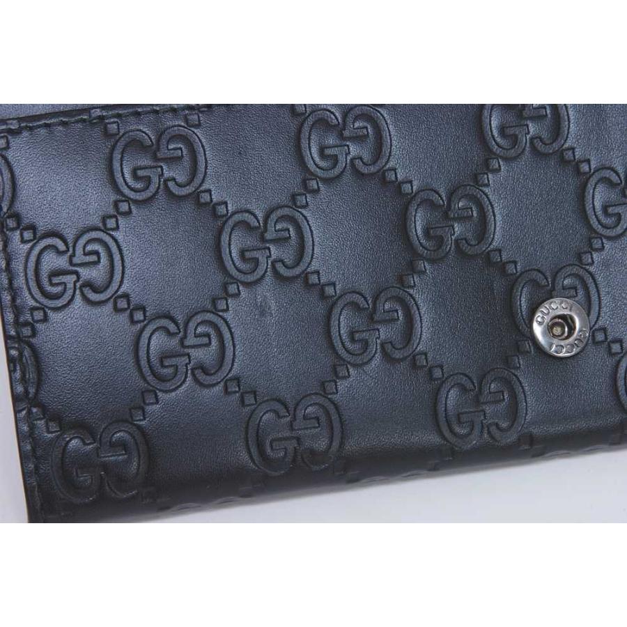 GUCCI シグネチャー GG柄 長財布
