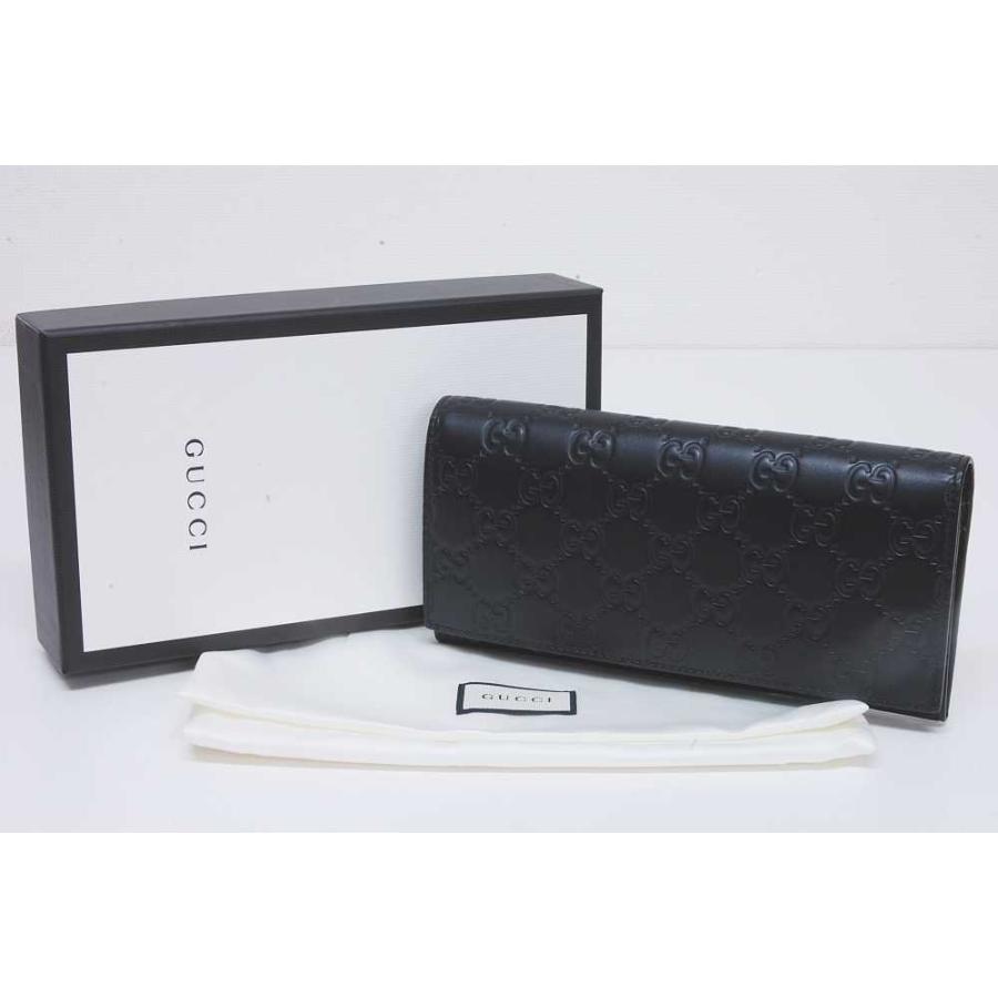 GUCCI シグネチャー GG柄 長財布