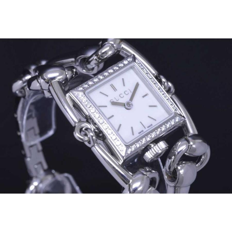 GUCCI グッチ YA116513 シニョーリア ダイヤモンドベゼル レディース  