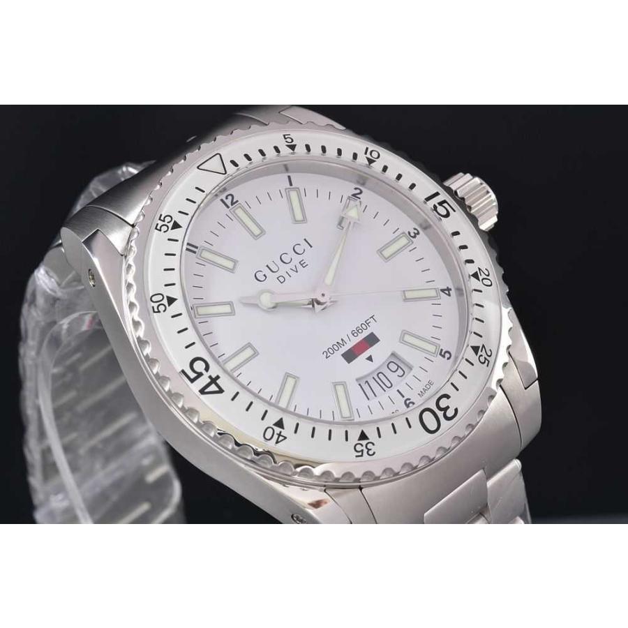 GUCCI（グッチ） YA136202 ダイブ（ダイヴ）40 メンズ SS クォーツ