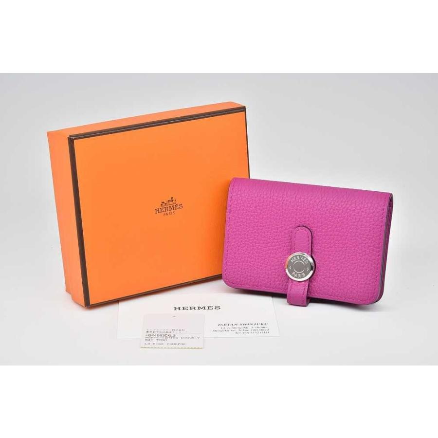 HERMES（エルメス） ドゴン カードケース 名刺入 トゴ ローズパープル 