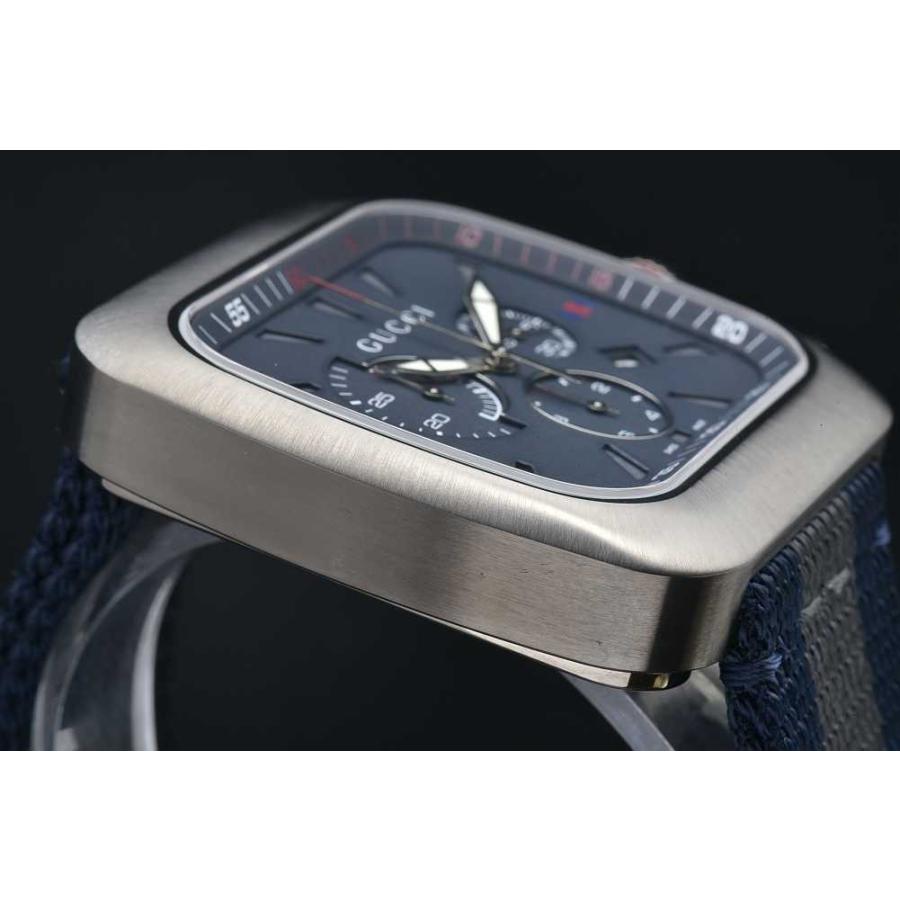 GUCCI（グッチ） YA131203 グッチクーペ メンズ SS/ナイロン クォーツ