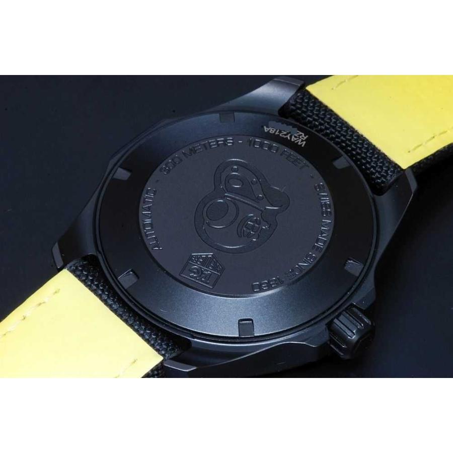 アクアレーサー タグホイヤー WAY218A.FC6362 キャリバー5 ブラック