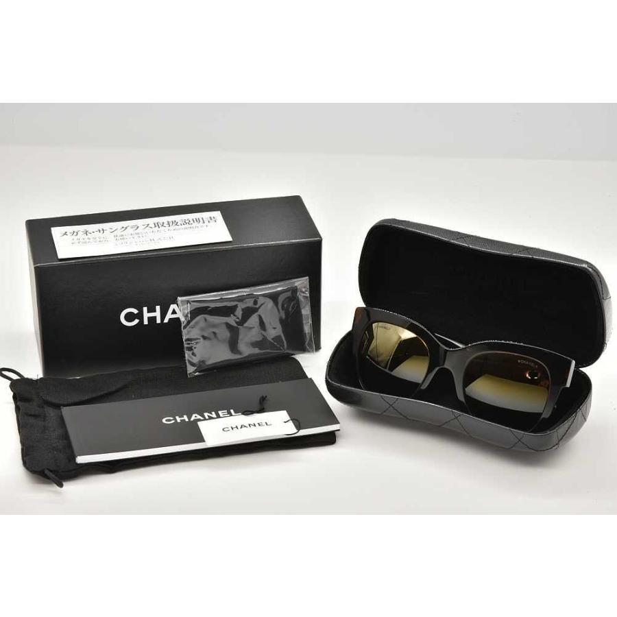 CHANEL（シャネル） サングラス 5357-A ココマーク ウッド調 ブラウン