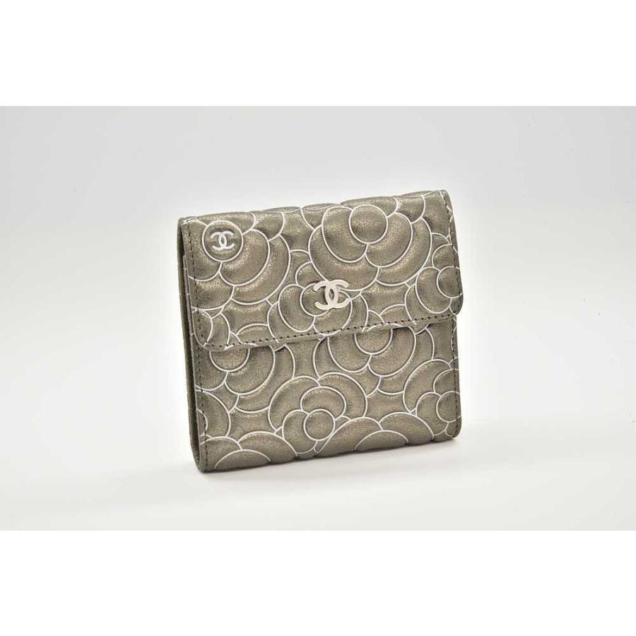 CHANEL（シャネル） カメリア ココマーク スモールフラップウォレット