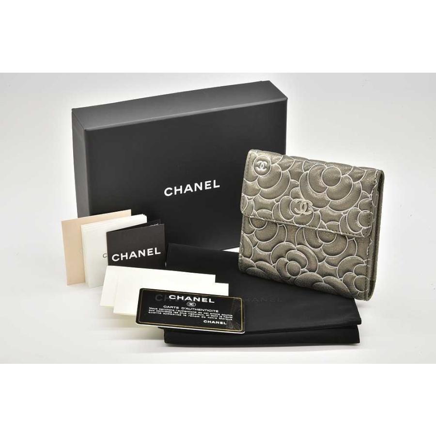 CHANEL（シャネル） カメリア ココマーク スモールフラップウォレット