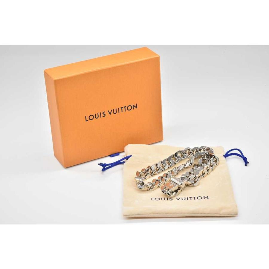 LOUIS VUITTON ヴィトン コリエ メタルLVチェーンリンクス LOUIS VUITTON ヴィトン コリエ メタルLVチェーンリンクス