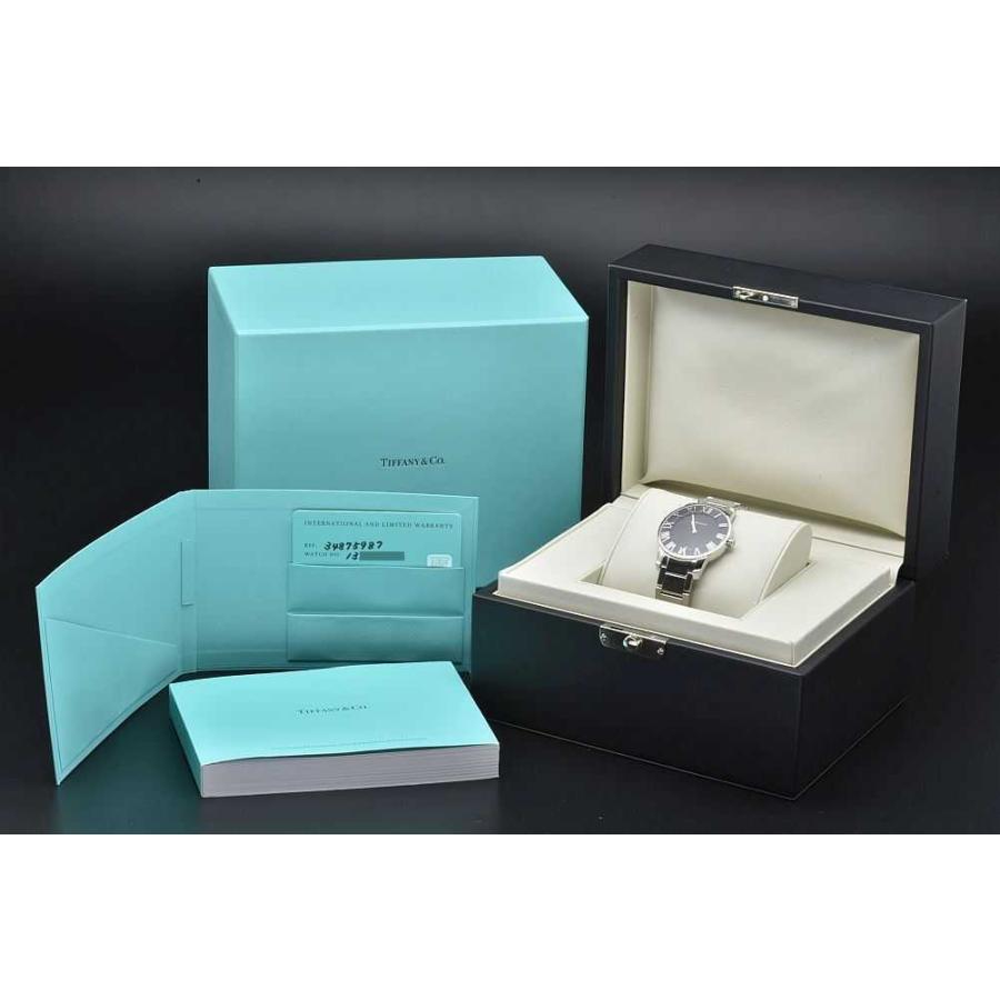 Tiffany Atlas ティファニー 34875987 アトラス 2ハンド 37.5MM メンズ