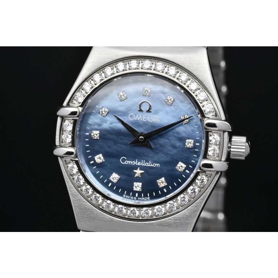 OMEGA（オメガ） コンステレーション ミニ ダイヤベゼル レディース SS
