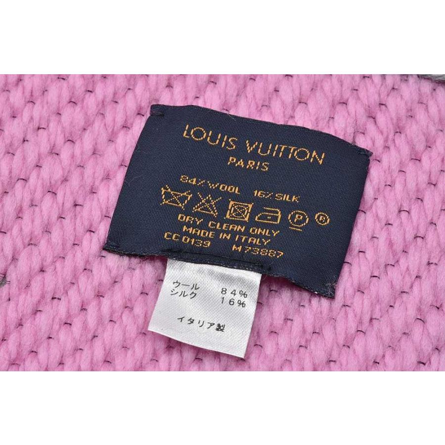 LOUIS VUITTON ルイ ヴィトン エシャルプ ロゴマニア デュオ マフラー