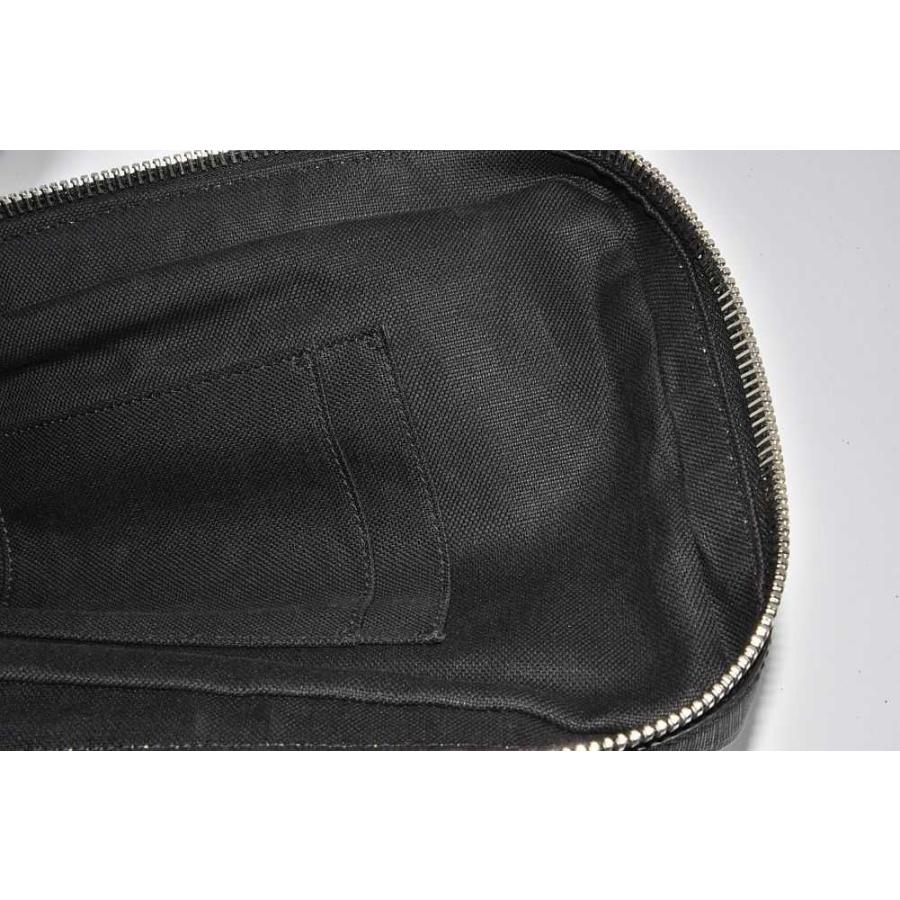 美品 グッチ ベルトバッグ ショルダーバッグ GGスプリーム PVC ブラック系 GUCCI（グッチ） ソフト GGスプリーム ベルトバッグ クロスボディー