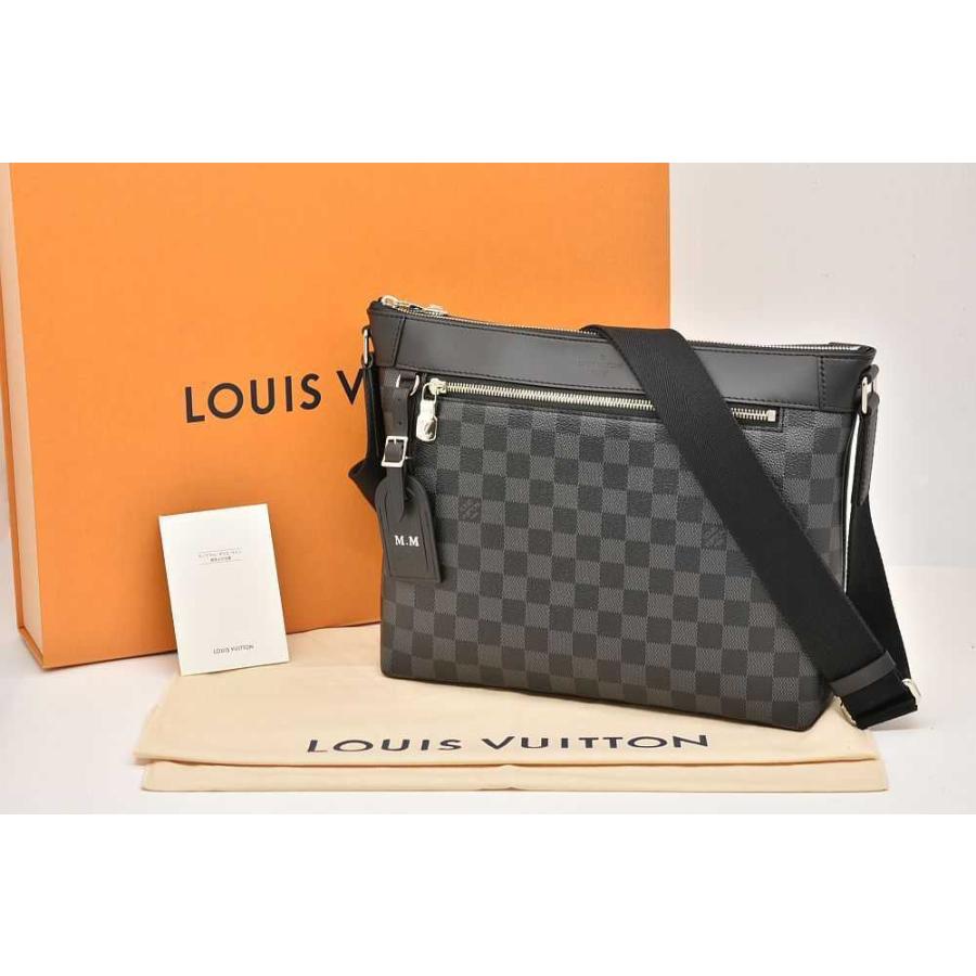 ルイヴィトン ダミエ グラフィット ショルダーバッグ ミック PM LOUIS