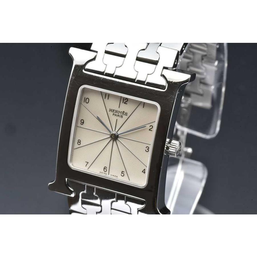 H Watch エルメス HH1.510.260/4805 Hウォッチ ボーイズ SS クォーツ 