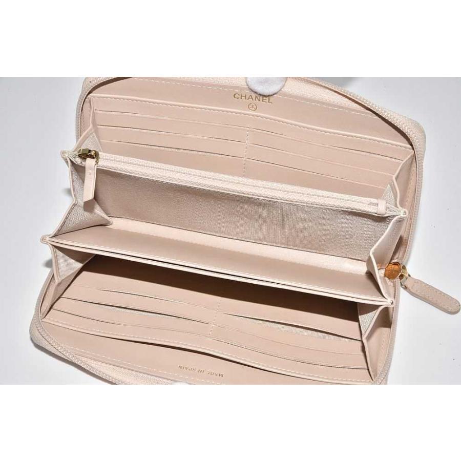 BOY CHANEL シャネル ボーイシャネル レザー ロングジップウォレット 
