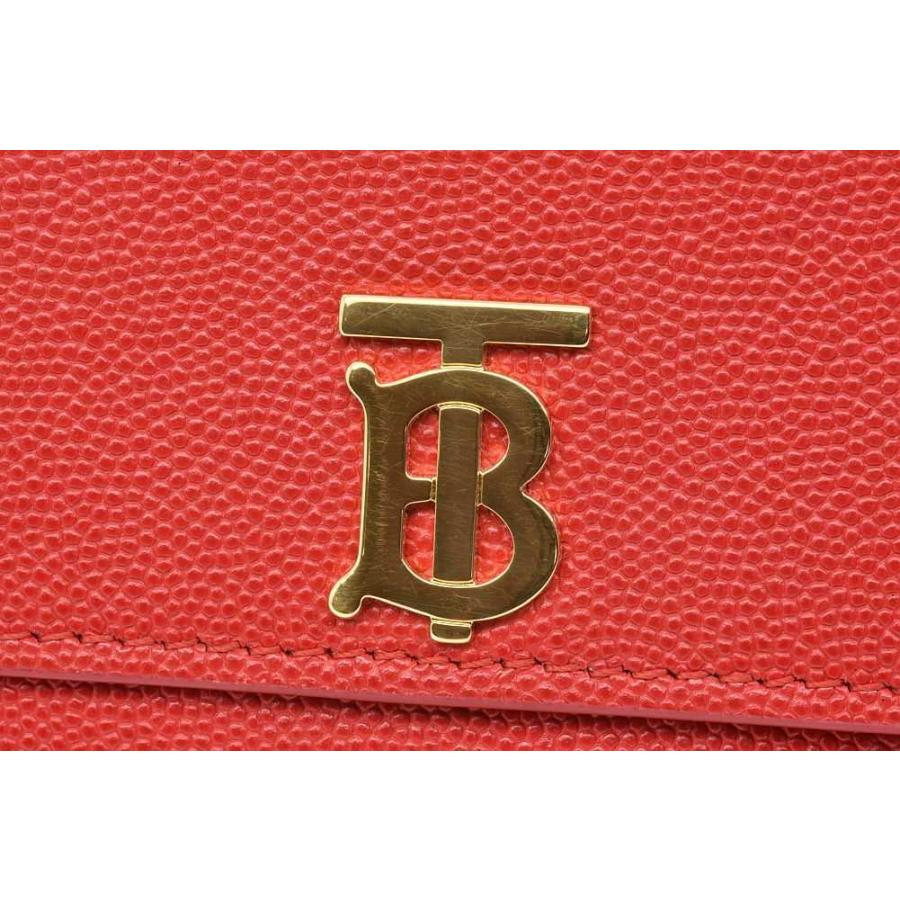 BURBERRY（バーバリー） モノグラムモチーフ グレイニ―レザー