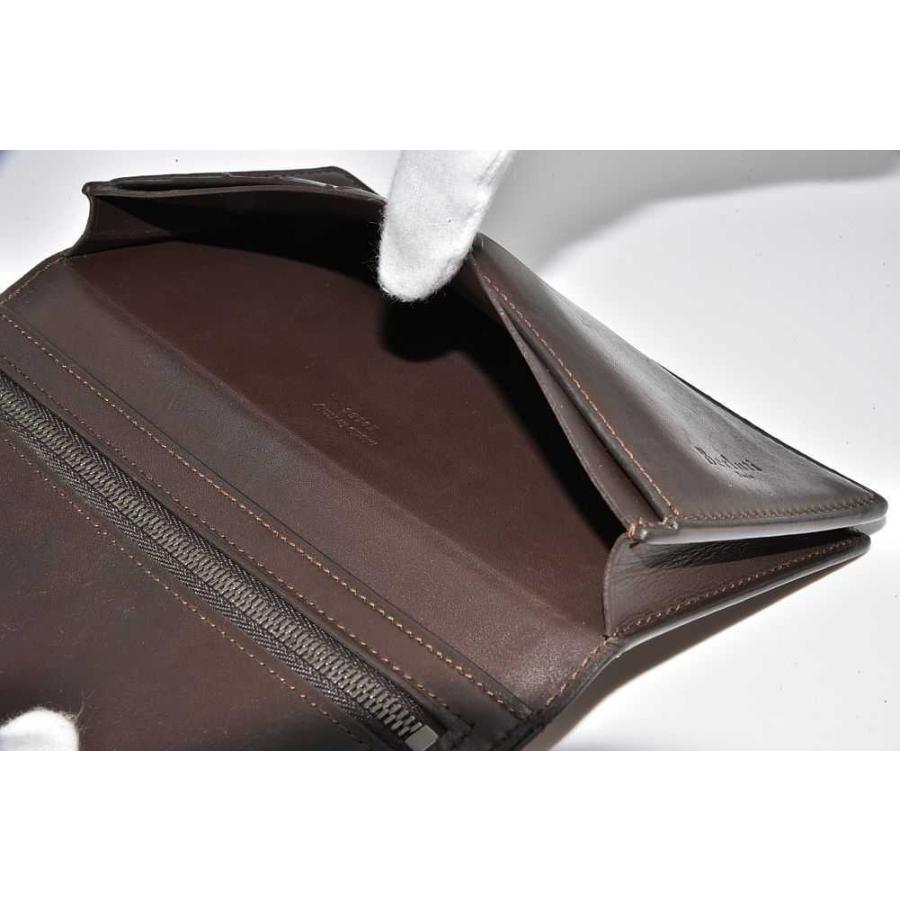 ベルルッティ サンタル ガスパール 折り財布 レザーエンウォレット パティーヌ Berluti ベルルッティ サンタル レザー エンウォレット 二つ折り