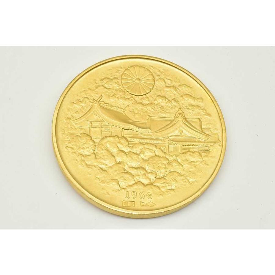 明治百年記念 明治天皇 御肖像牌 K24 純金 記念メダル 60g 桐箱 明治百年記念 明治天皇 御肖像牌 K24 純金 記念メダル 60g 桐箱