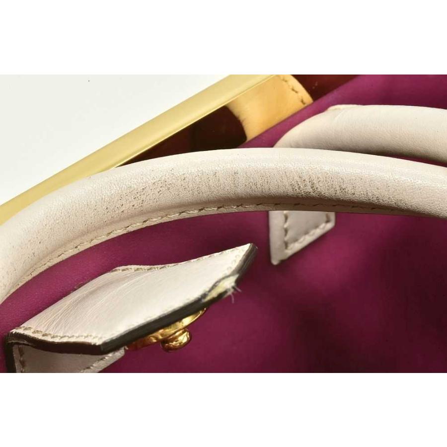 FENDI フェンディ プチ トゥージュール レザー 2WAY ハンドバッグ