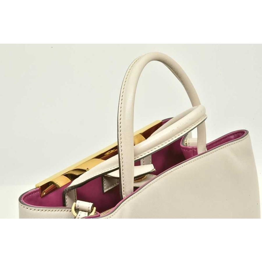 FENDI フェンディ プチ トゥージュール レザー 2WAY ハンドバッグ