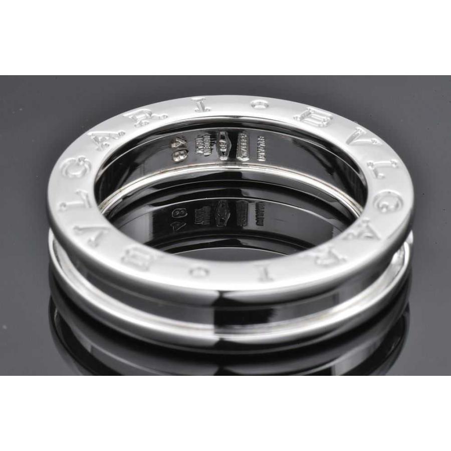 Bulgari 18Kホワイトゴールド製ビー・ゼロワン 1バンドリング