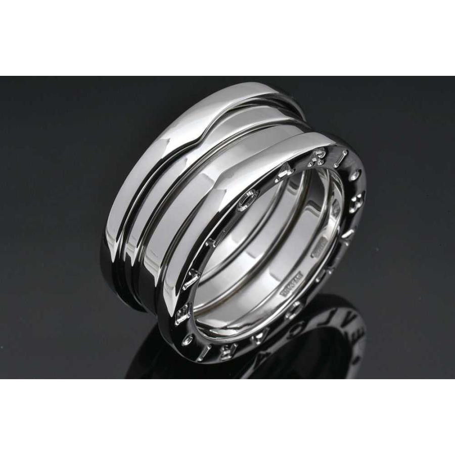 BVLGARI ブルガリ ビーゼロワンリング/3バンド ブルガリ BVLGARI B-ZERO.1 ビーゼロワン 3バンドリング ホワイト