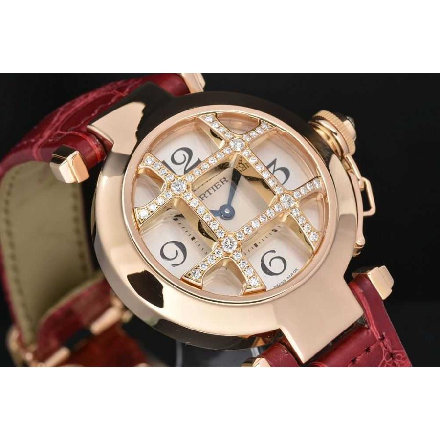 PASHA DE CARTIER カルティエ WJ11963G パシャ 32MM グリッド 