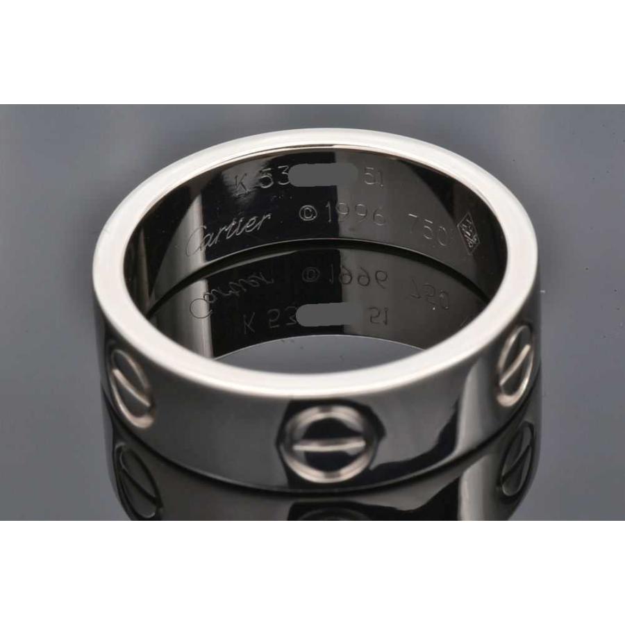 LOVE(Cartier) カルティエ ラブリング K18WG ホワイトゴールド LOVE(Cartier) カルティエ ラブリング K18WG ホワイトゴールド