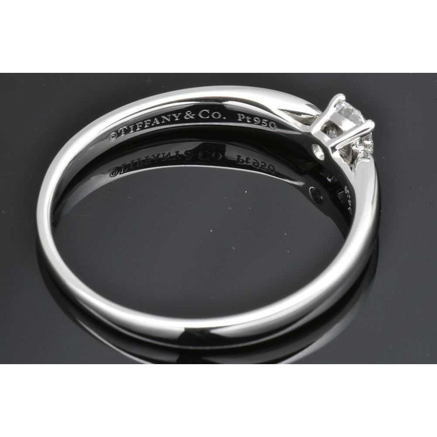 ティファニー ハーモニー ダイヤモンド リング PT950 プラチナ ダイヤ0.22ct  #13 【美品】｜yamago78｜02